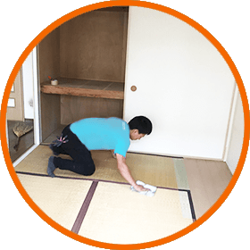 「STEP03：作業後の清掃」画像