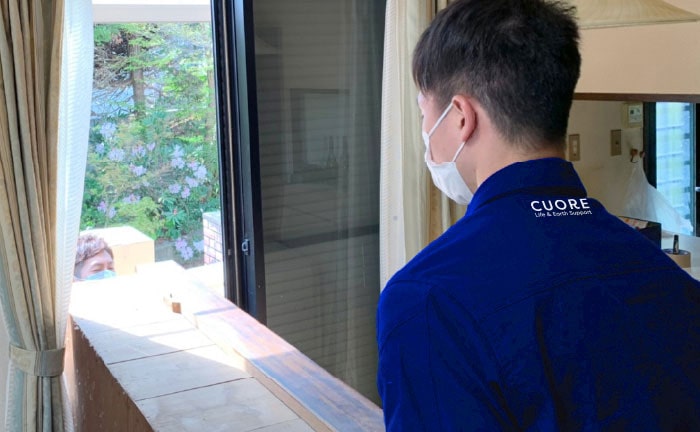 重たい大型廃品も安全に搬出！