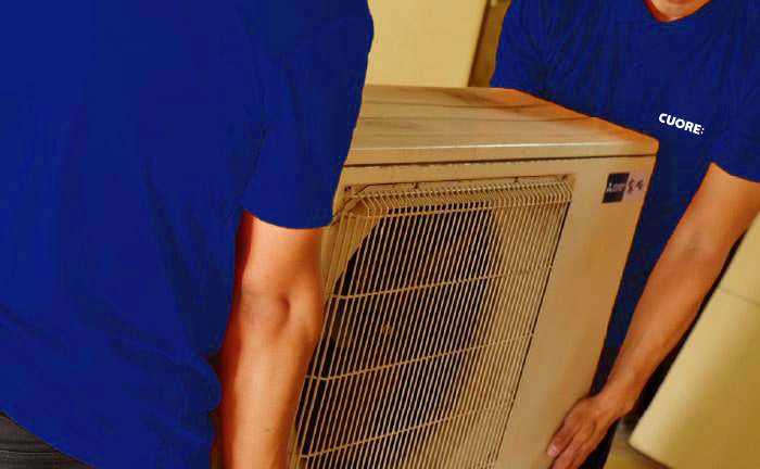 重量のある家電も安全に搬出